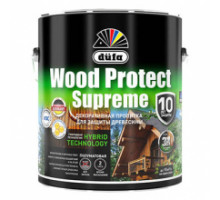 WOOD PROTECT Supreme, белая 0,75л "Dufa" Пропитка