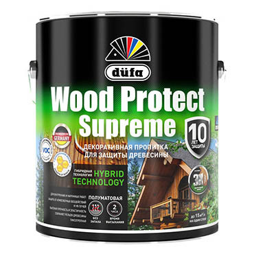 WOOD PROTECT Supreme, палисандр 2,5л "Dufa" Пропитка WOOD PROTECT Supreme, палисандр 2,5л "Dufa" Пропитка